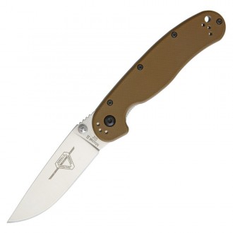 Nůž Ontario Knife Company RAT II D2 COYOTE BROWN