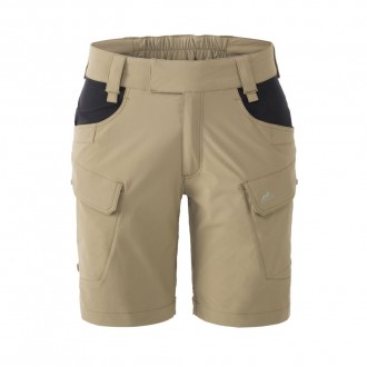 Dámské kraťasy Helikon-Tex® OTS® VersaStretch® Lite 8,5" KHAKI/BLACK