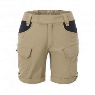 Dámské kraťasy Helikon-Tex® OTS® VersaStretch® Lite 8,5" KHAKI/BLACK