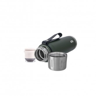 Termoska Origin Outdoors ROCKSTEEL, 750 ml, zelená