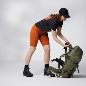 Kraťasy Fjällräven Abisko Short Tights W Black