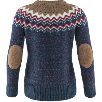 Svetr Fjällräven Övik Knit Sweater W navy