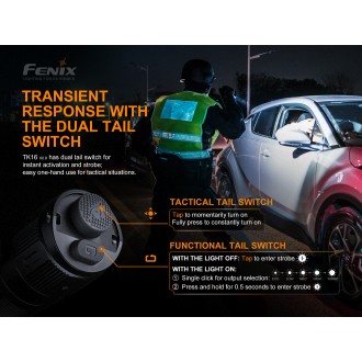 Taktická LED svítilna Fenix TK16 V2.0