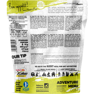 Adventure menu Čočkový Dhal 77g