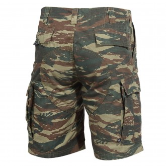 Kraťasy PENTAGON BDU 2.0 rip-stop ŘECKÉ MASKOVÁNÍ