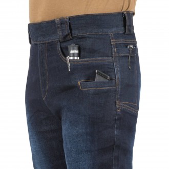 Kalhoty Helikon-Tex® riflové taktické GREYMAN JEANS®