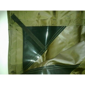 Bivakovací plachta SuperLight, 3x2,9m, 520g, oliva zelená, DD Hammocks
