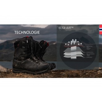 Boty Alfa Piggen APS GTX M Black