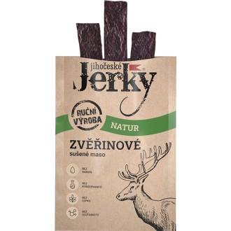 Jihočeské jerky zvěřinové NATUR 20g