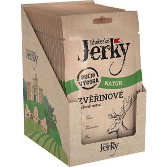 Jihočeské jerky zvěřinové NATUR 20g