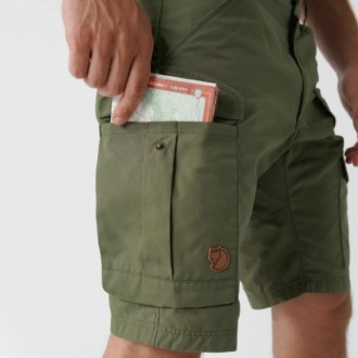 Kraťasy Fjällräven Barents Pro Shorts M laurel green