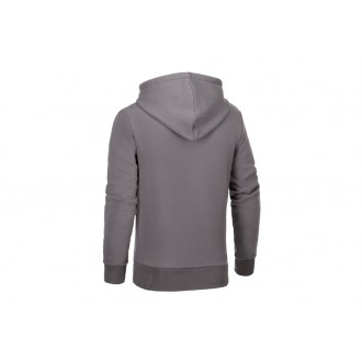 Mikina Clawgear Logo Hoodie Wolf Grey