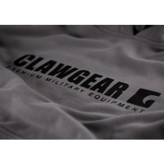 Mikina Clawgear Logo Hoodie Wolf Grey