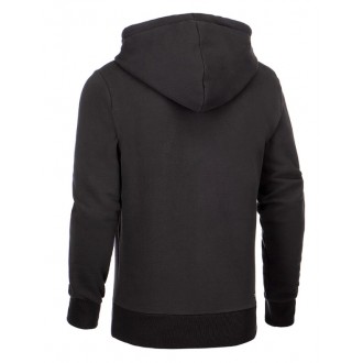 Mikina Clawgear Logo Zip Hoodie Black