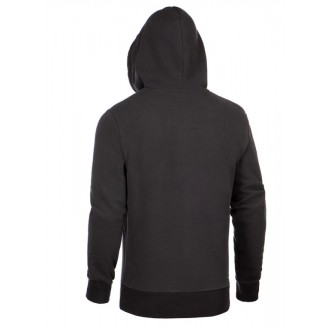 Mikina Clawgear Logo Zip Hoodie Black