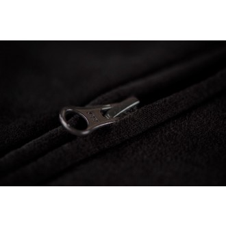 Mikina Clawgear Logo Zip Hoodie Black