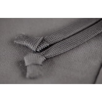 Mikina Clawgear Logo Zip Hoodie Wolf Grey