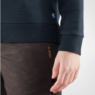 Mikina Fjällräven Logo Sweater W Grey-Melange