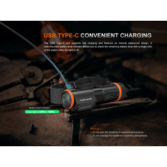 Nabíjecí ATEX čelovka WH35RE