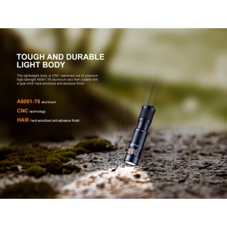 Nabíjecí baterka Fenix E05R černá