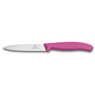 Nůž na zeleninu Victorinox 10 cm růžový