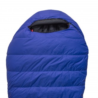 Spacák Warmpeace SOLITAIRE 500 170 cm royal blue/black