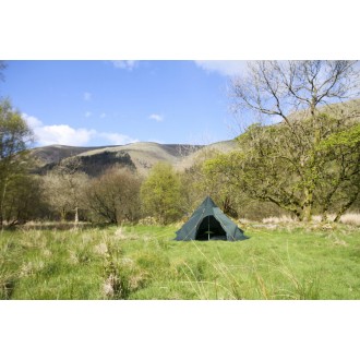 Stan DD Hammocks Tipi, rodinný, oliva zelená, 4 Dobrodruzi