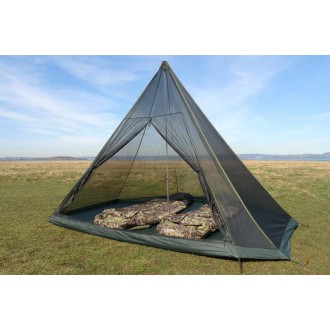 Vnitřní rodinný stan DD Hammocks Tipi mesh Tent Superlight, 4 Dobrodruzi
