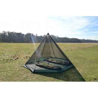 Vnitřní rodinný stan DD Hammocks Tipi mesh Tent Superlight, 4 Dobrodruzi