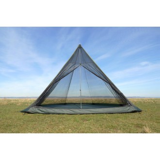 Vnitřní rodinný stan DD Hammocks Tipi mesh Tent Superlight, 4 Dobrodruzi