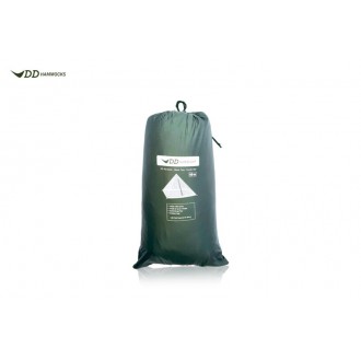 Vnitřní stan DD Hammocks Superlight Pyramid mesh Tent XXL, rodinný, 4 dobrodruzi, oliva zelená